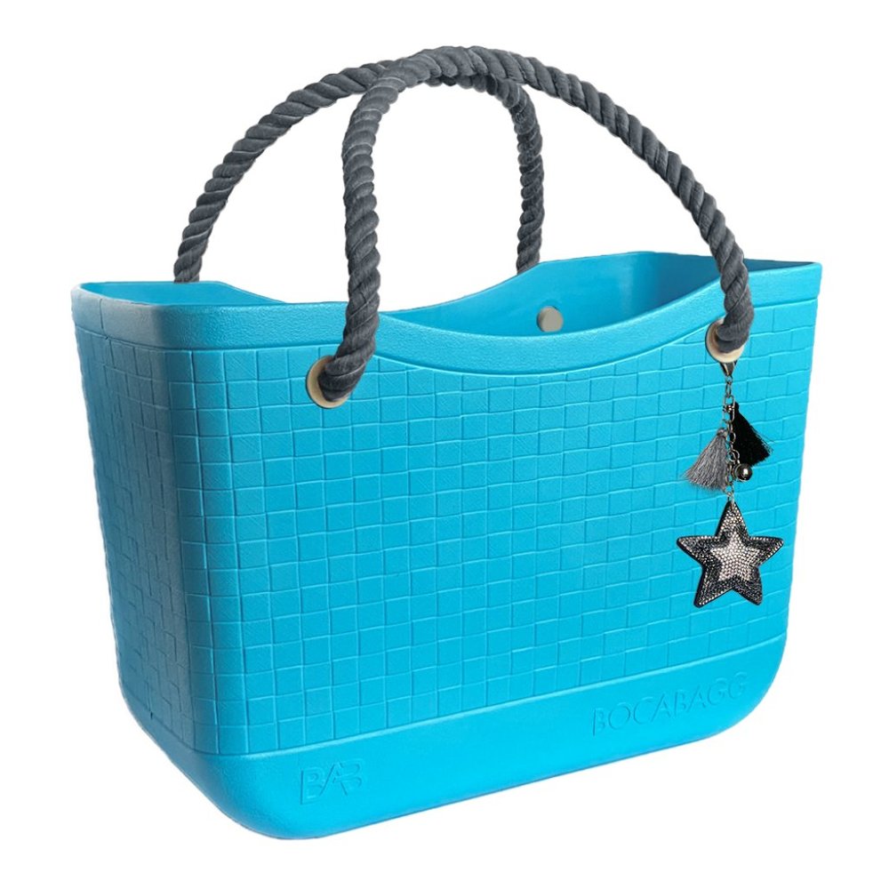 BocaBagg (Aqua) Large EVA Tote Bag-Like Bogg Bag